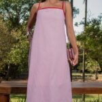 Vestido de linho Cinthia