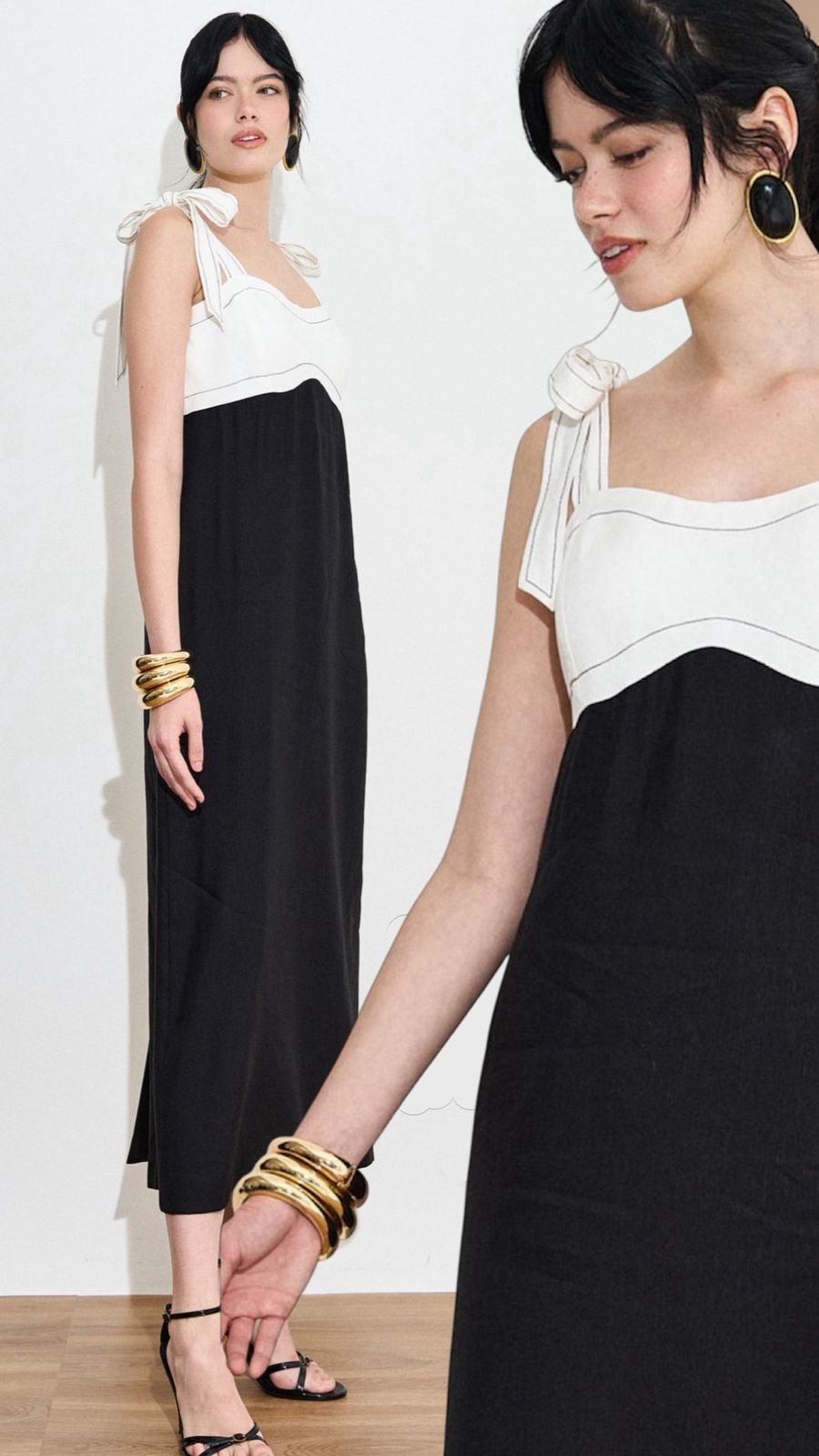 WhatsApp Image 2026-02-20 at 14.37.36 Vestido pesponto - Imagem 1