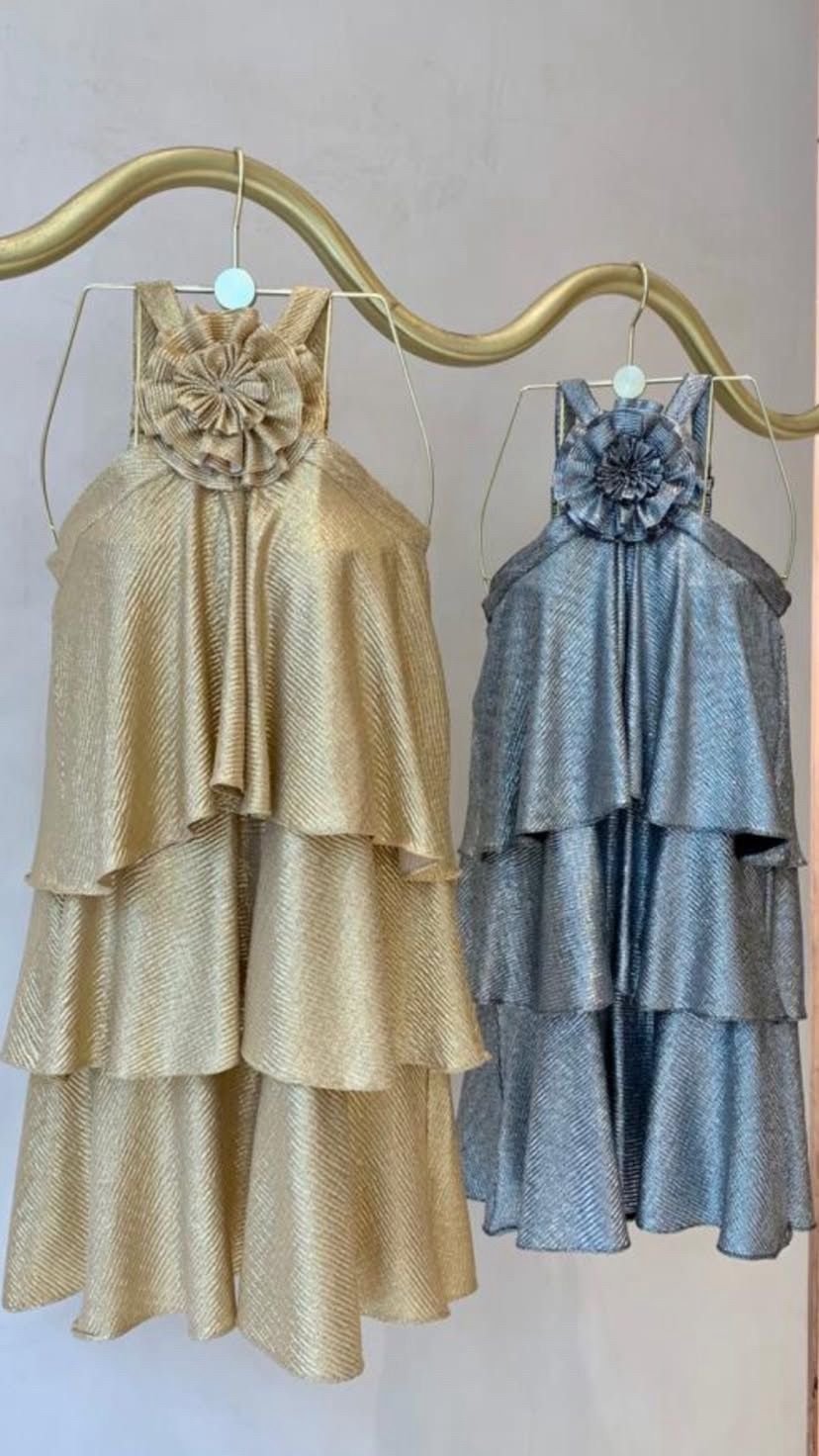 WhatsApp Image 2026-03-02 at 11.50.37 Vestido Babado curto - Imagem 1