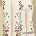 Calça Bordada