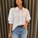 Camisa manga bufante