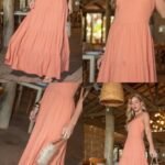Vestido crepe