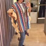 Poncho colorido